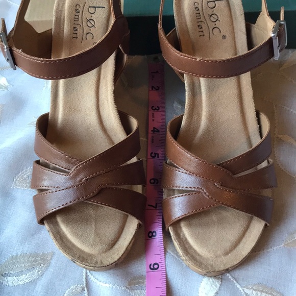 B.O.C Apple Cork Wedge Sandal - Picture 15 of 16